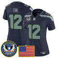 NFL Women’s Seattle “United States 250th Anniversary Patch” Vapor Limited Jersey
