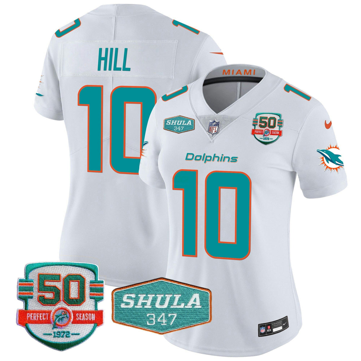 NFL Women’s Shula 347 Patch Vapor Jersey