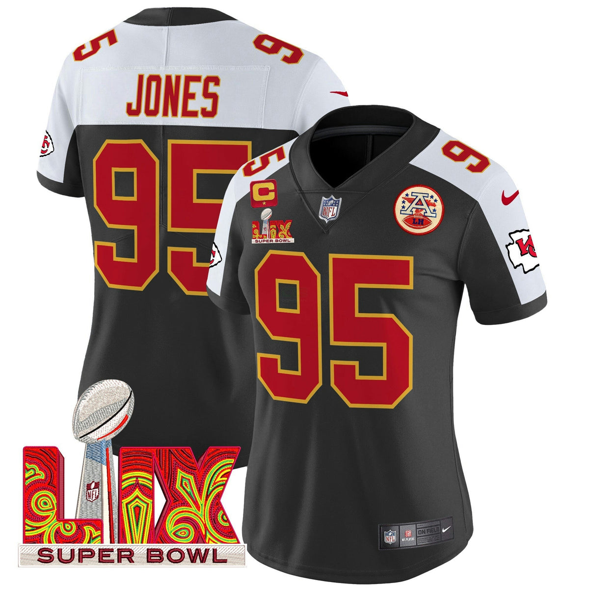 NFL Women’s Super Bowl LIX Patch Vapor Limited Jersey