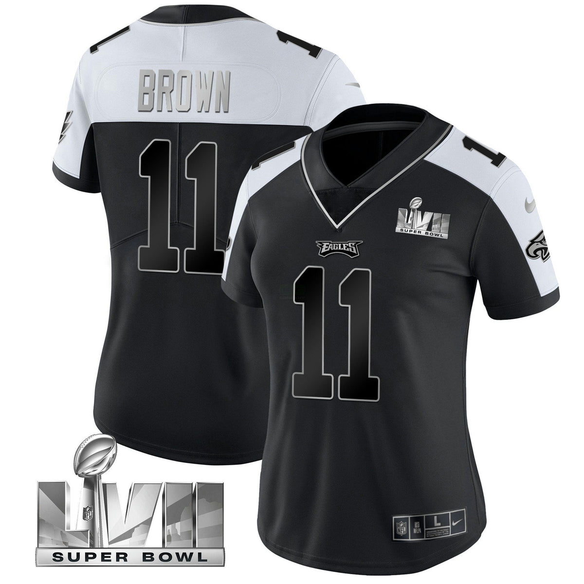 NFL Women’s Super Bowl LVII Alternate Jersey - Alternate Silver