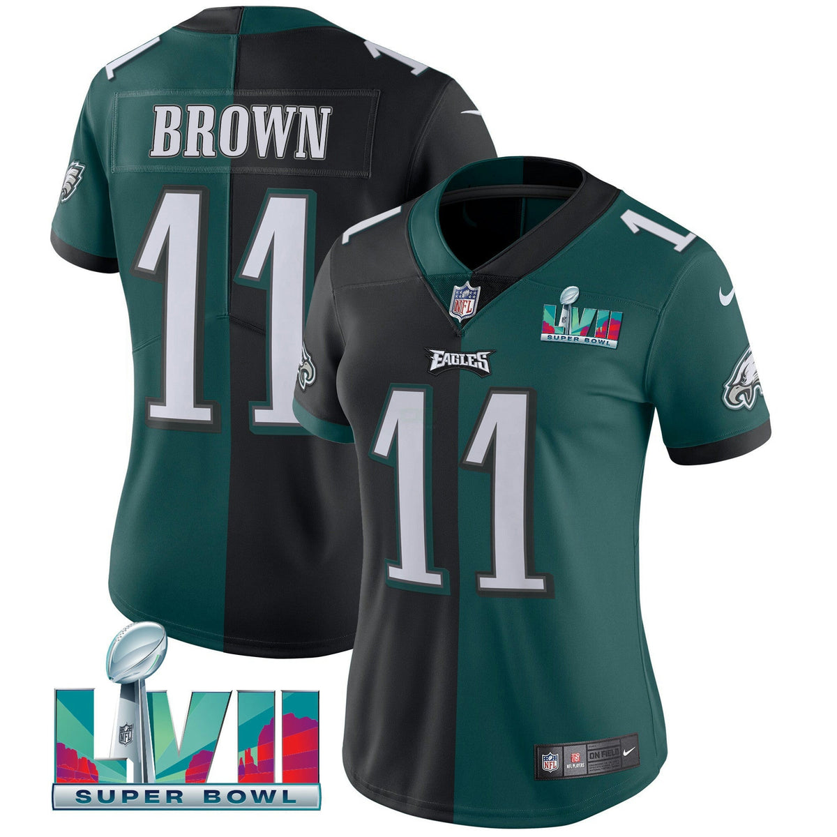 NFL Women’s Super Bowl LVII Split Jersey