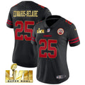 NFL Women’s Super Bowl LVII Red Gold Vapor Jersey