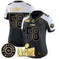 NFL Women’s Super Bowl LVIII & Back 2 Back Patch Vapor Jersey V4