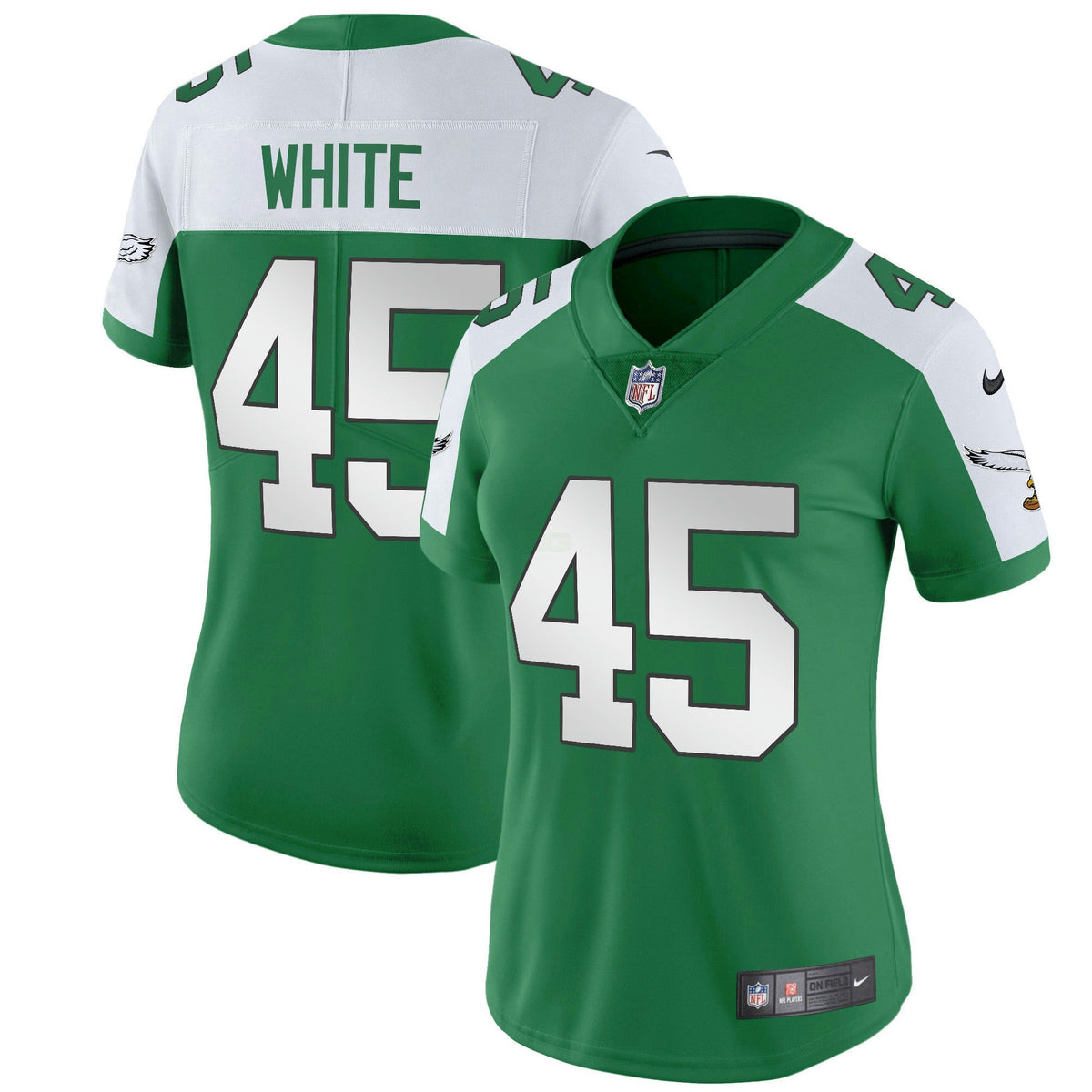 NFL Women’s Throwback Kelly Vapor Limited Jersey V2