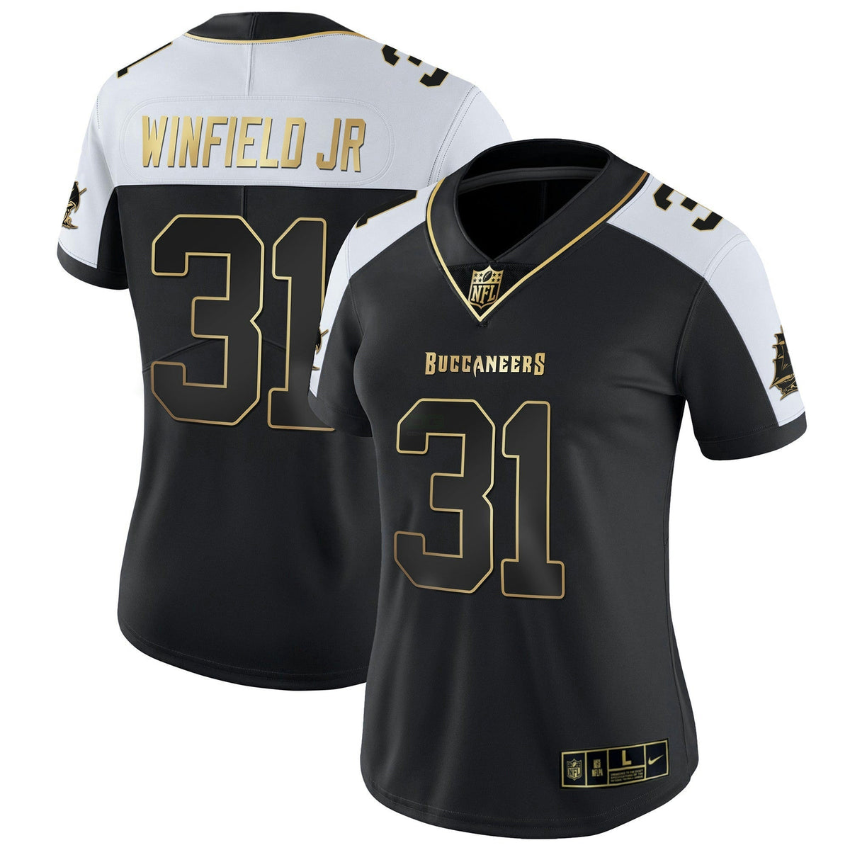 NFL Tampa Bay Buccaneers Women’s Vapor Gold Jersey
