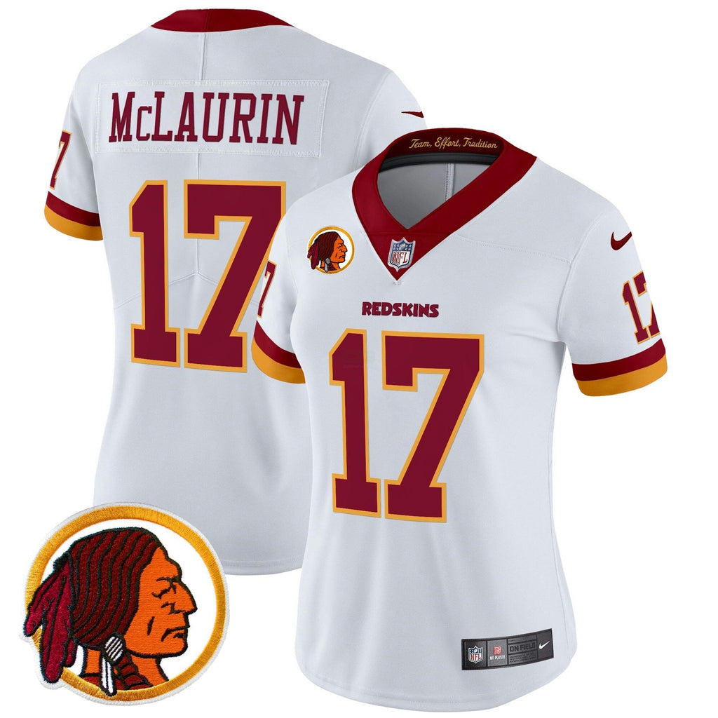 NFL Washington Commanders Women’s Washington Redskins Throwback Vapor Limited Jersey V2