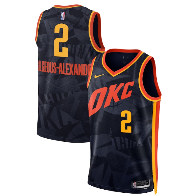 Jersey NBA Oklahoma City Thunder City Edition 23/24
