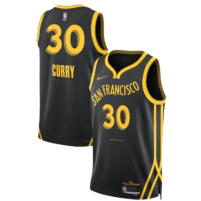Jersey NBA Kids Golden State Warriors City Edition 23/24