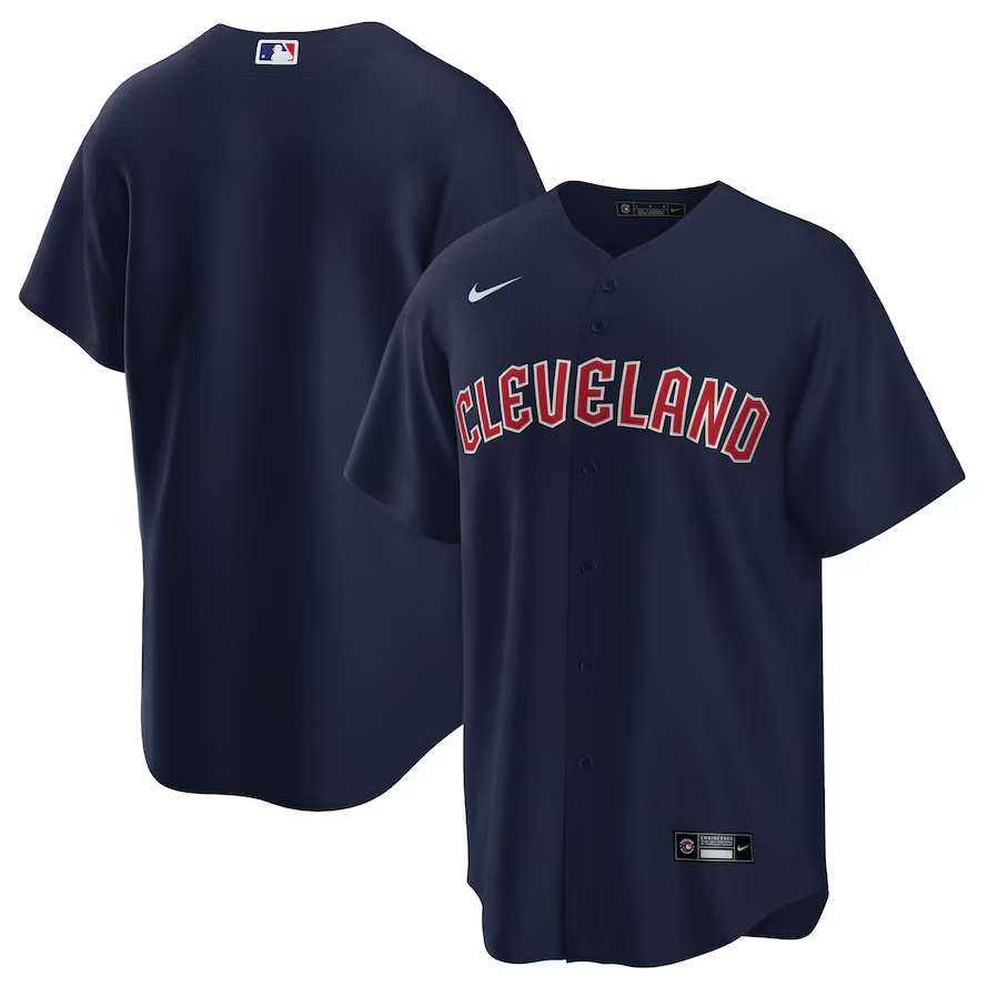 MLB Cleveland Guardians Jersey Blue Fan