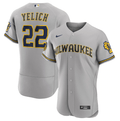 Jersey Milwaukee Brewers Gray Authentic