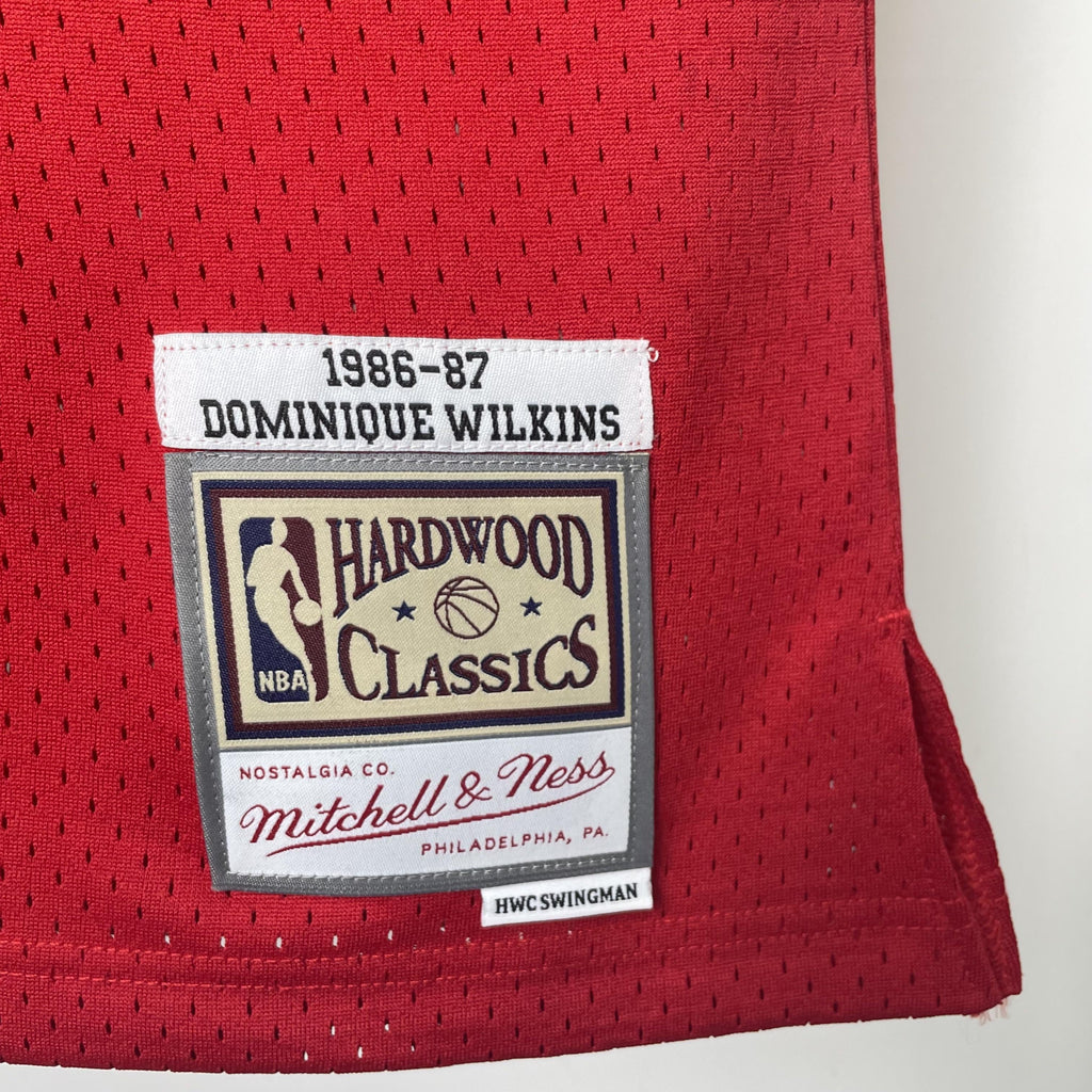 Jersey Swingman Atlanta Hawks Mitchell & Ness Hardwood Classics 1986/87