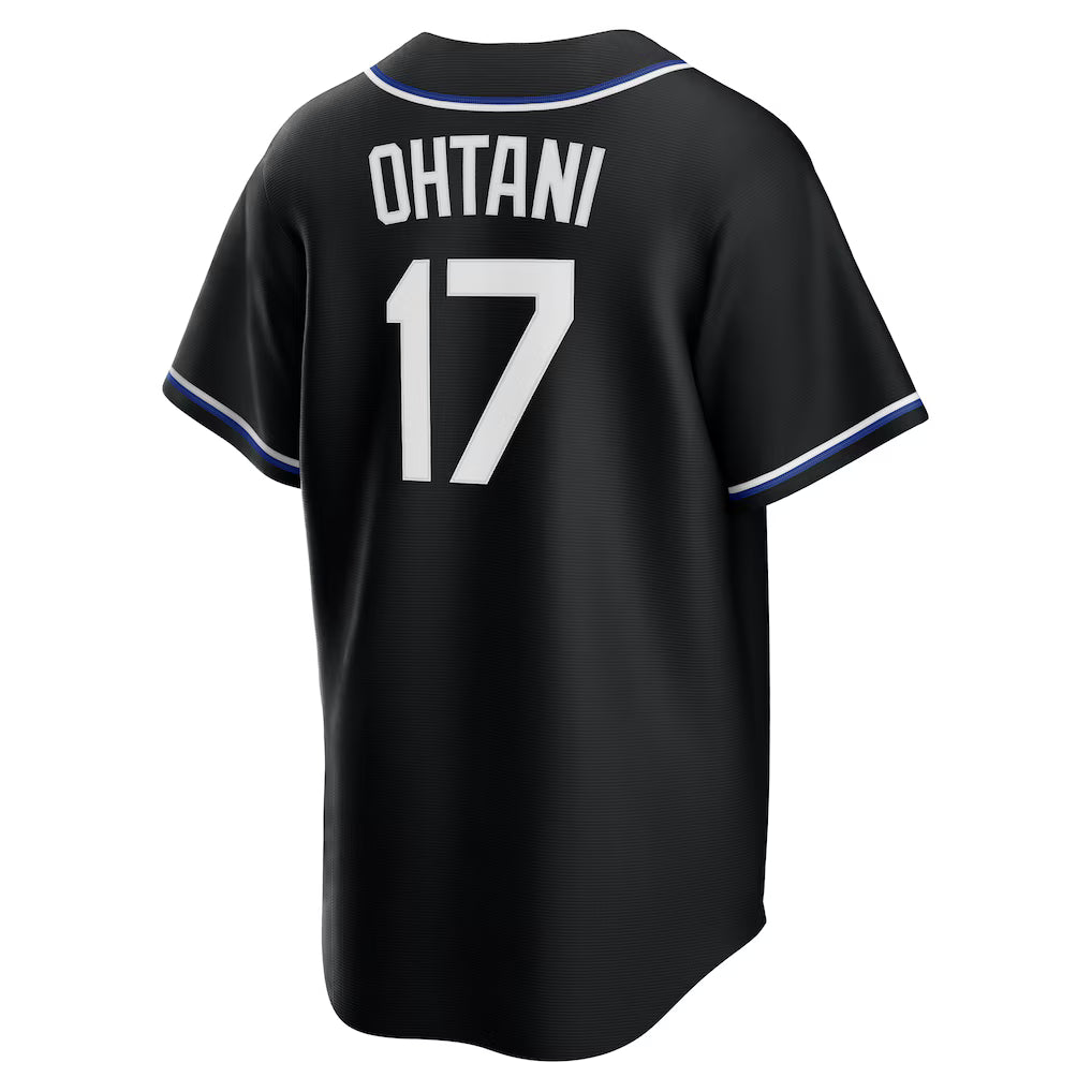 MLB Los Angeles Dodgers Jersey Black/Blue