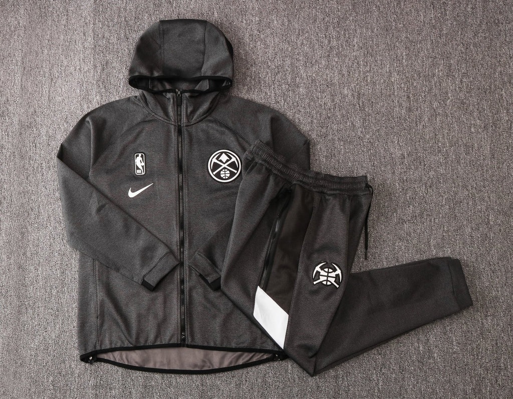 Set Nike NBA Therma Flex Denver Nuggets Black Training