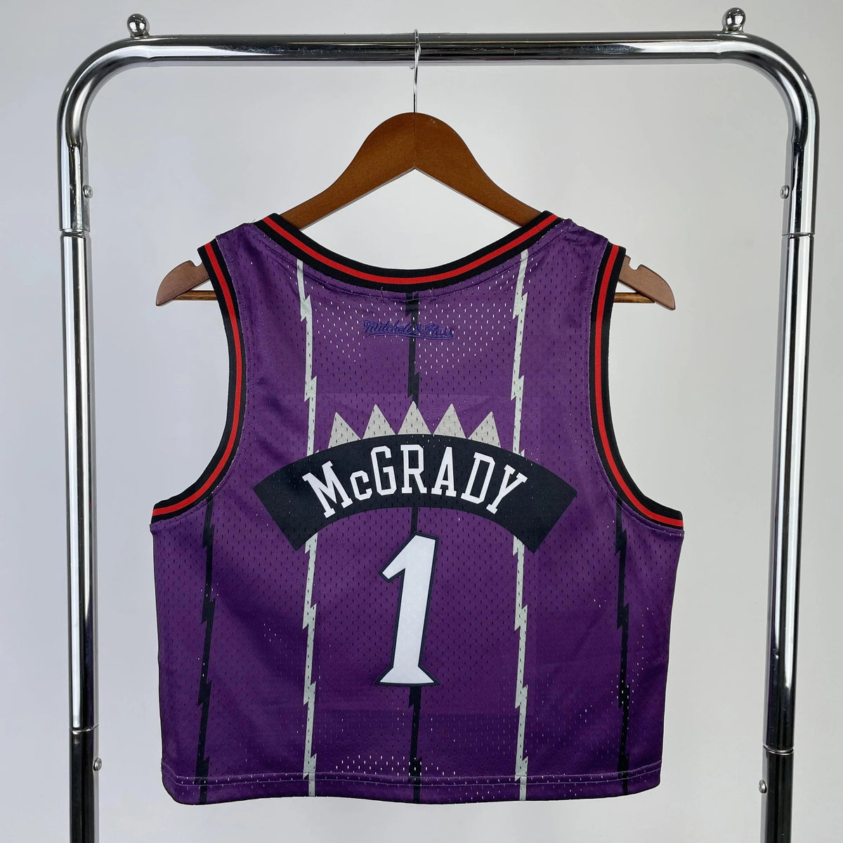 Jersey Cropped McGrady Toronto Raptors Mitchell & Ness Hardwood Classics