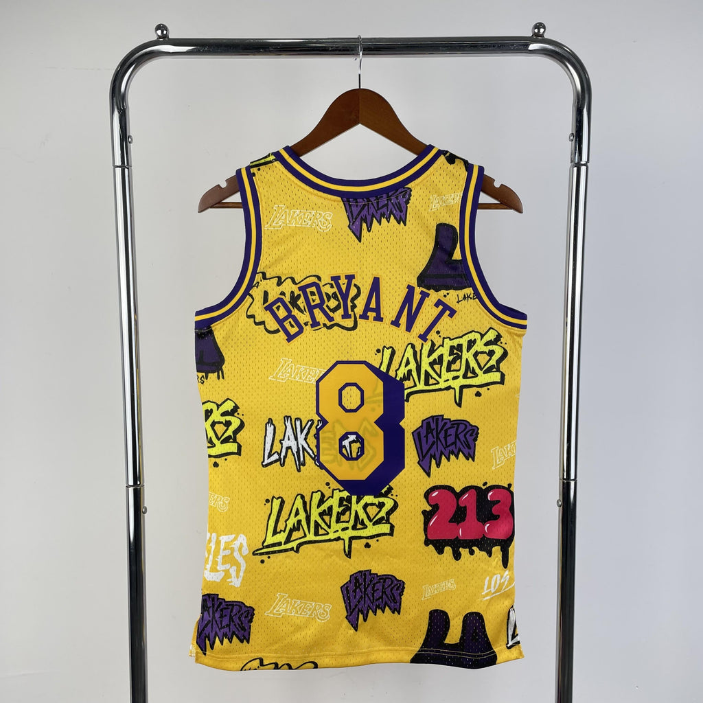 Jersey Swingman Slap Sicker Los Angeles Lakers Mitchell & Ness 1996/97