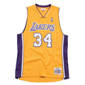 Jersey Swingman Los Angeles Lakers Mitchell & Ness Yellow Hardwood Classics 1999/00