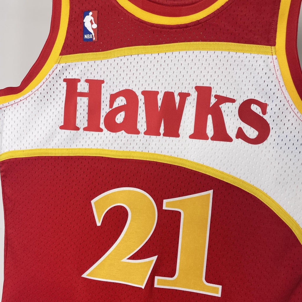 Jersey Swingman Atlanta Hawks Mitchell & Ness Hardwood Classics 1986/87