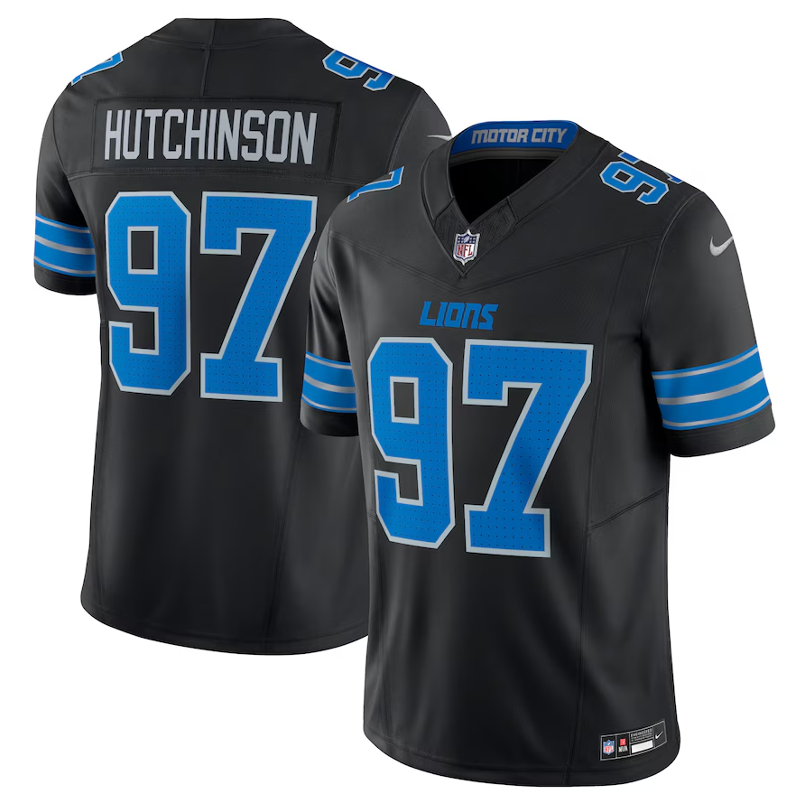 NFL Detroit Lions Vapor F.U.S.E. Limited Jersey Black