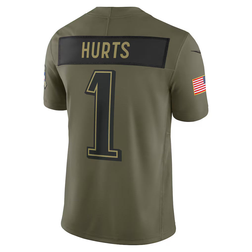 NFL Philadelphia Eagles Vapor F.U.S.E. Limited Jersey Salute To Service 2025