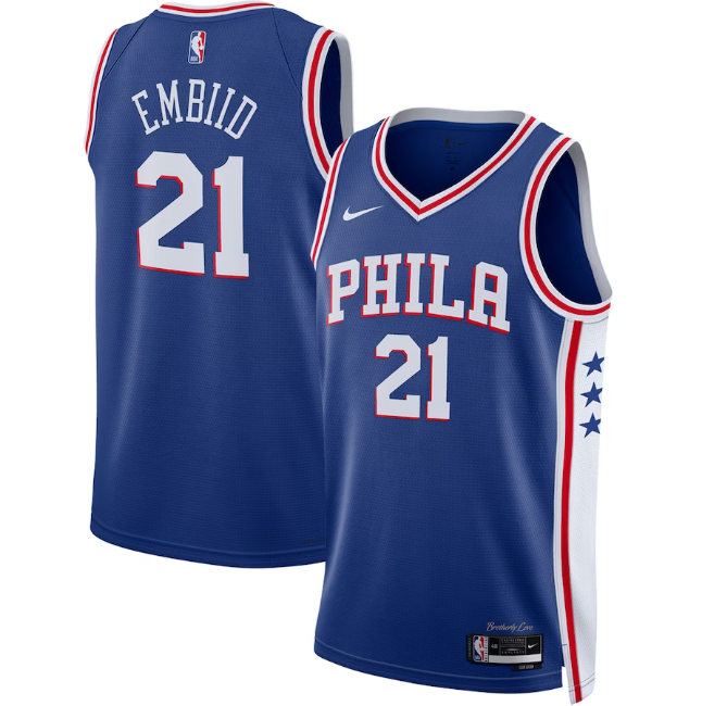 Jersey NBA Kids Philadelphia 76ers Icon Edition