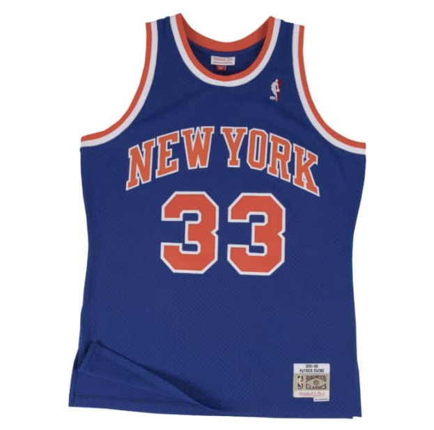 Jersey Swingman New York Knicks Mitchell & Ness Hardwood Classics 1991/92 Blue