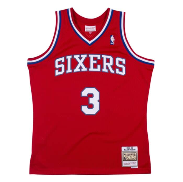 Jersey Swingman Philadelphia 76ers Mitchell & Ness Hardwood Classics 1996/97