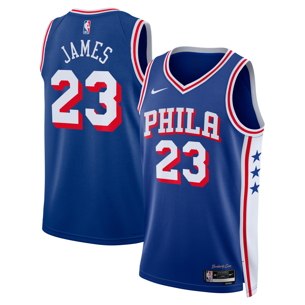 Jersey NBA Philadelphia 76ers Icon Edition LeBron James