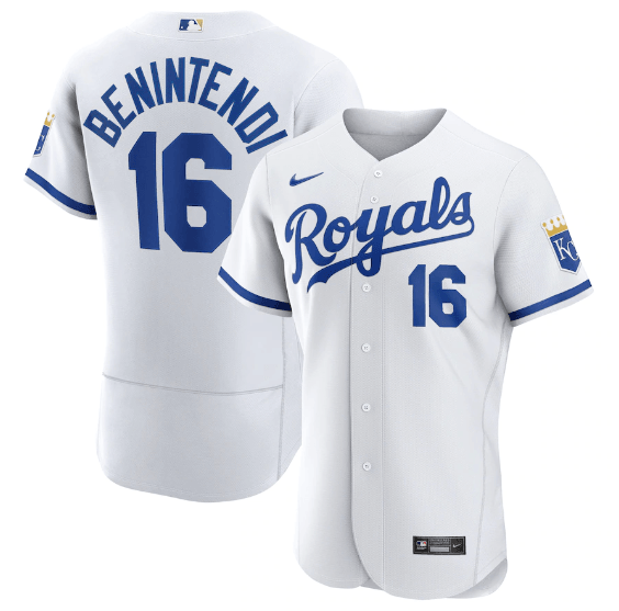 Jersey Kansas City Royals White Authentic