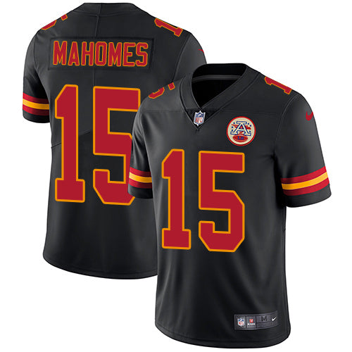 NFL Kansas City Chiefs Vapor Limited Jersey Black