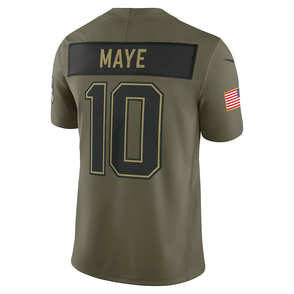 NFL New England Patriots Vapor F.U.S.E. Limited Jersey Salute To Service 2025