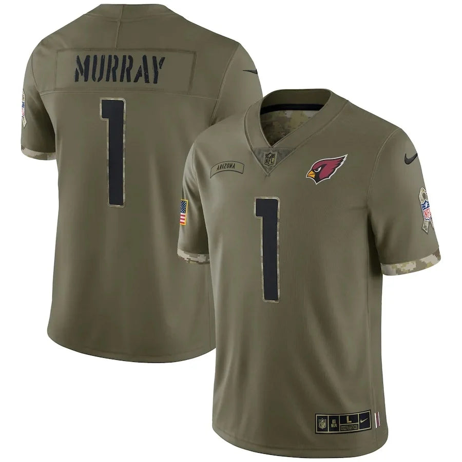 NFL Arizona Cardinals Vapor Limited Jersey Salute To Service 2022