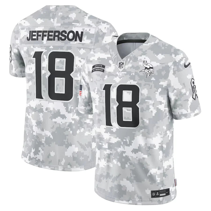 NFL Minnesota Vikings Vapor F.U.S.E. Limited Jersey Salute To Service 2024