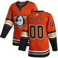 NHL Anaheim Ducks Jersey Orange