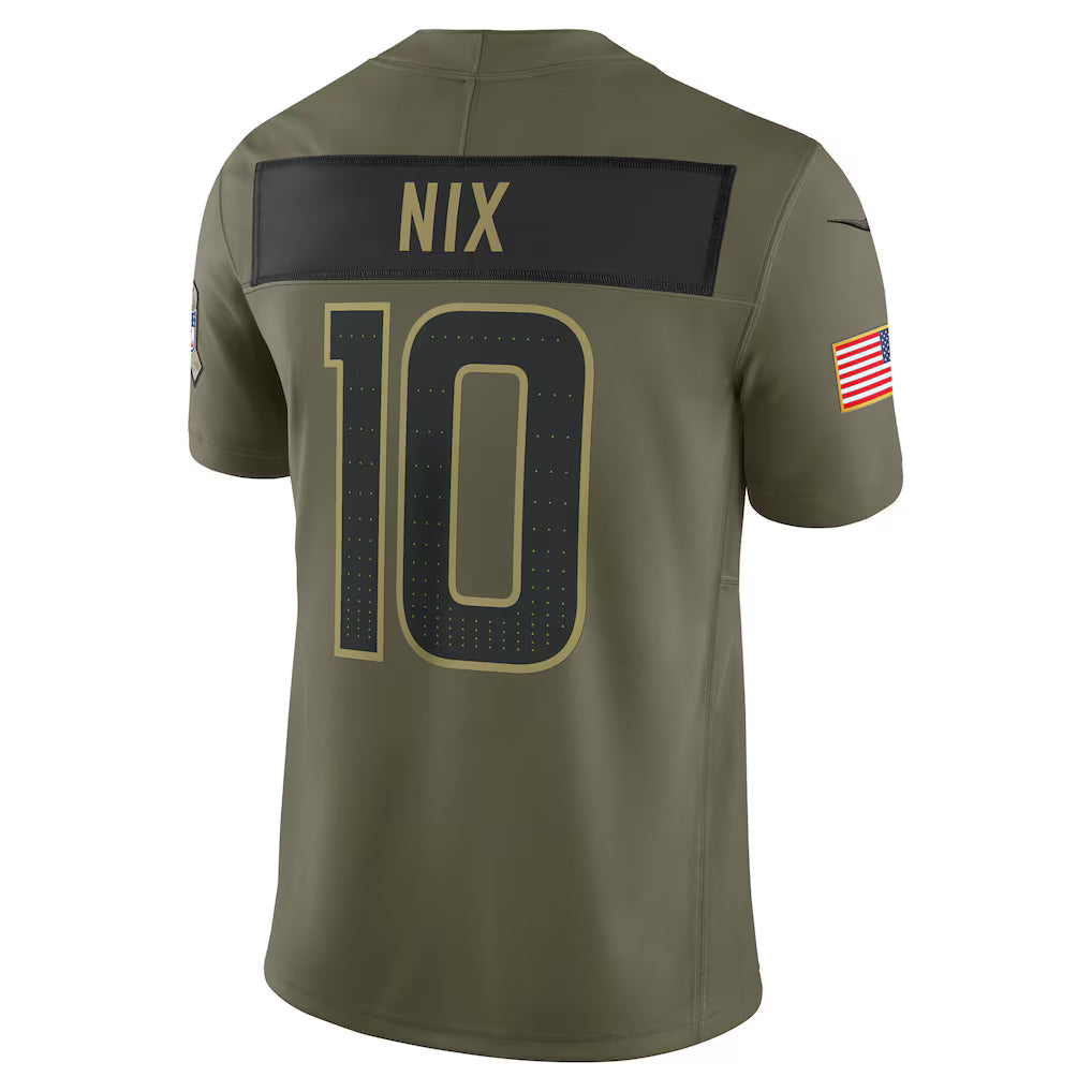 Jersey NFL Denver Broncos Vapor F.U.S.E. Limited Salute To Service 2025