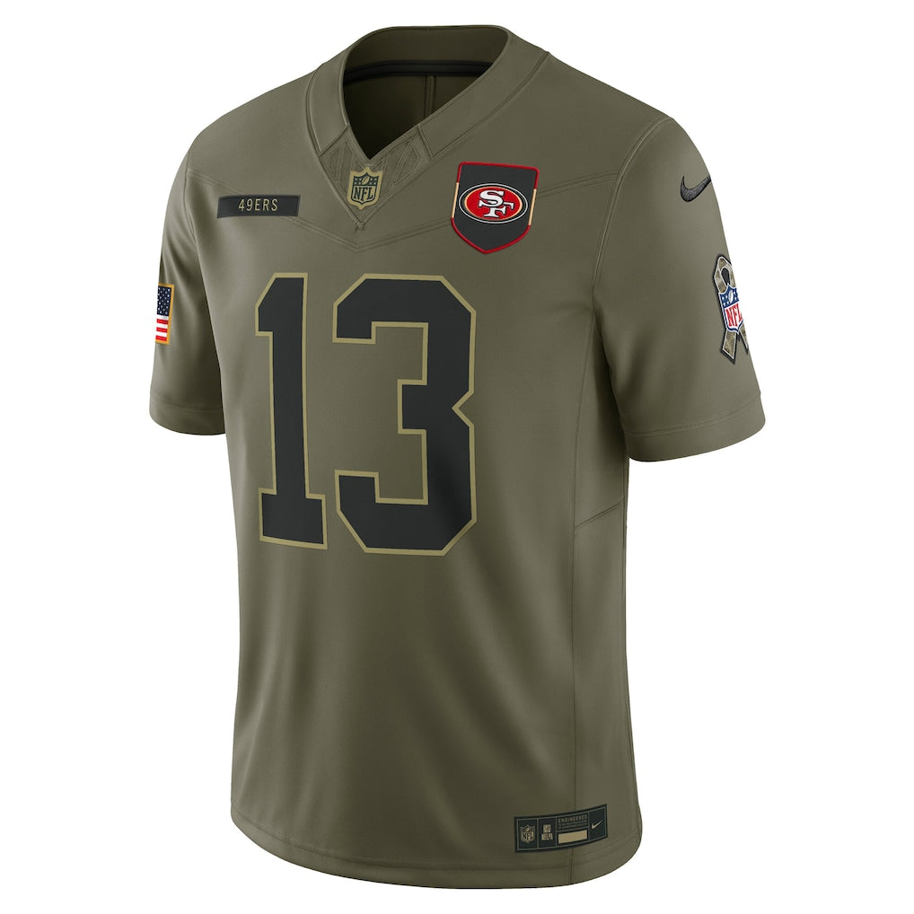 NFL San Francisco 49ers Vapor F.U.S.E. Limited Jersey Salute To Service 2025