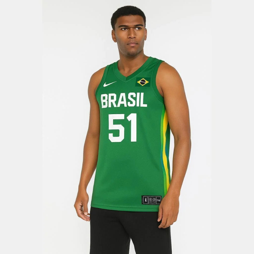 Jersey Brasil FIBA 2024 - Green
