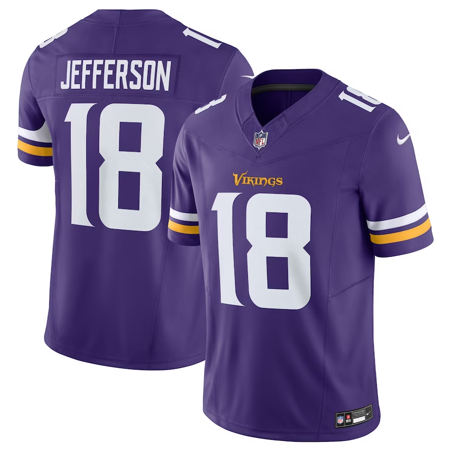 NFL Minnesota Vikings Vapor F.U.S.E. Limited Jersey Purple