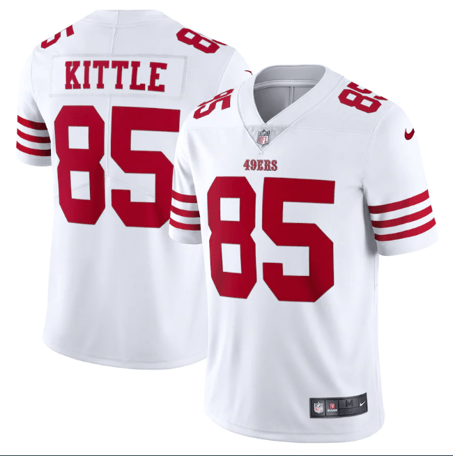 NFL San Francisco 49ers Vapor Limited Jersey White