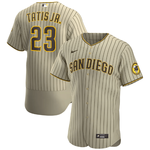 Jersey San Diego Padres Bege Authentic