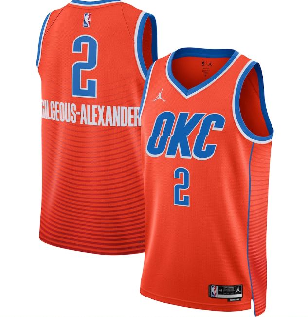 Jersey Oklahoma City Thunder Statement Edition