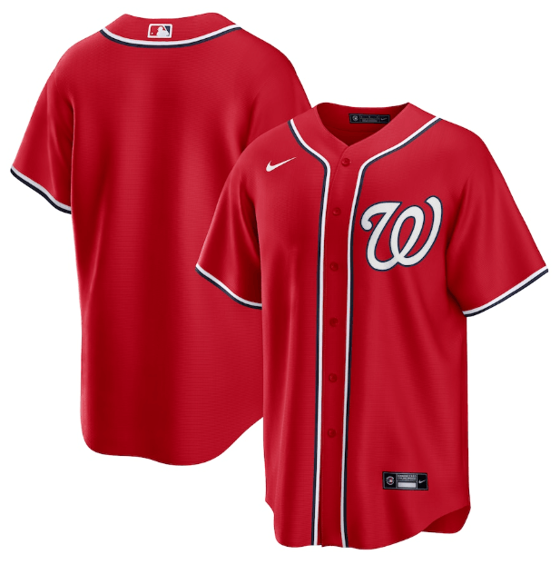 Jersey Washington Nationals Red Fan