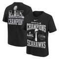 T-Shirt Seattle Seahawks Super Bowl LX Champions Locker Room Trophy Collection